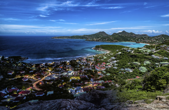 Anse des Cayes, Pointe-Milou, Eden-rock, St. Jean, day to night experimental photography about St. Barth's