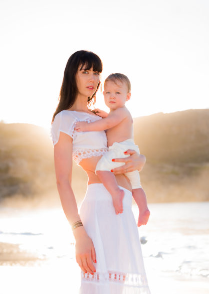 St. Barth's protraits, Vanessa and Elliot at Saline beach